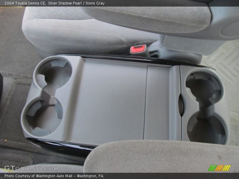 Silver Shadow Pearl / Stone Gray 2004 Toyota Sienna CE
