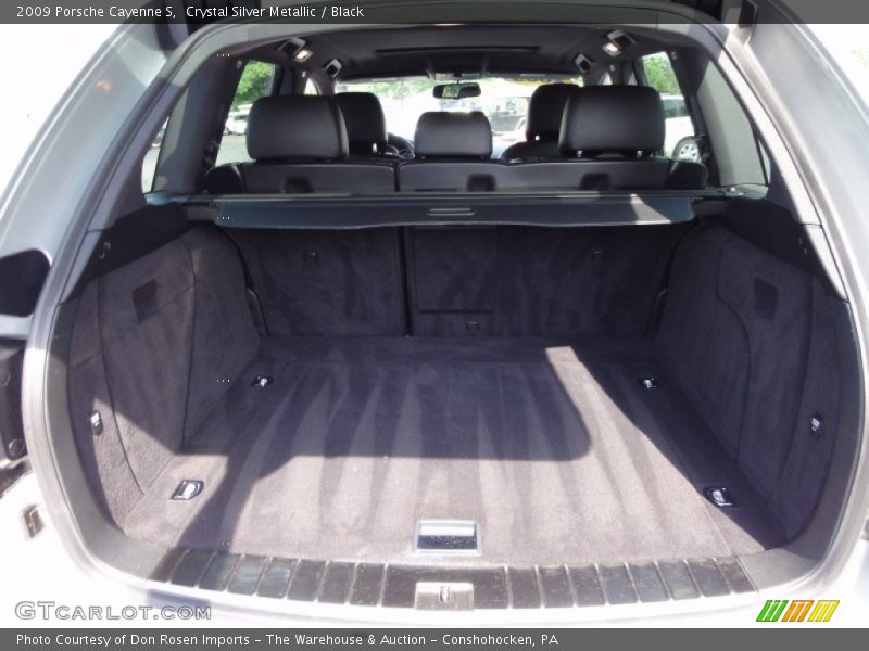 Crystal Silver Metallic / Black 2009 Porsche Cayenne S