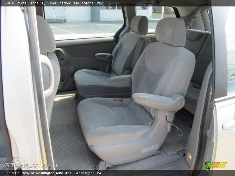 Silver Shadow Pearl / Stone Gray 2004 Toyota Sienna CE