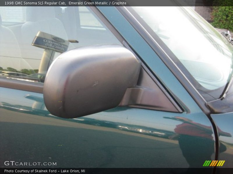 Emerald Green Metallic / Graphite 1998 GMC Sonoma SLS Regular Cab