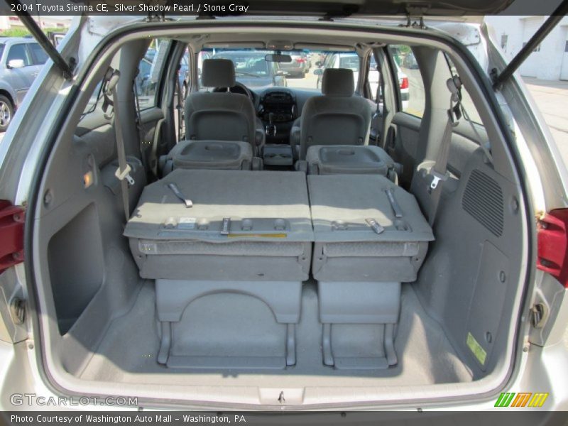 Silver Shadow Pearl / Stone Gray 2004 Toyota Sienna CE