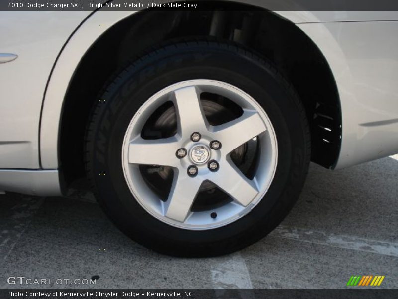 Bright Silver Metallic / Dark Slate Gray 2010 Dodge Charger SXT