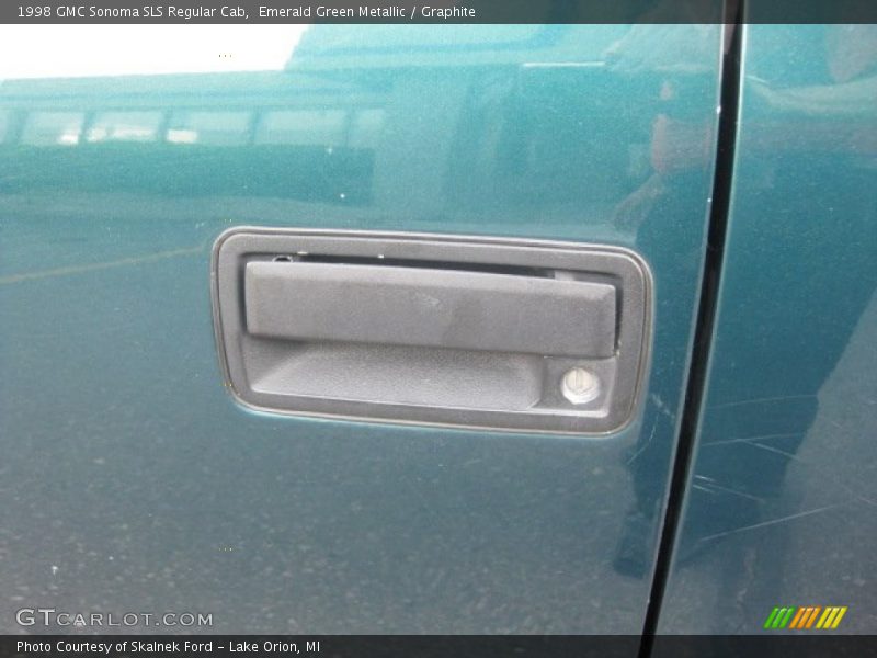 Emerald Green Metallic / Graphite 1998 GMC Sonoma SLS Regular Cab