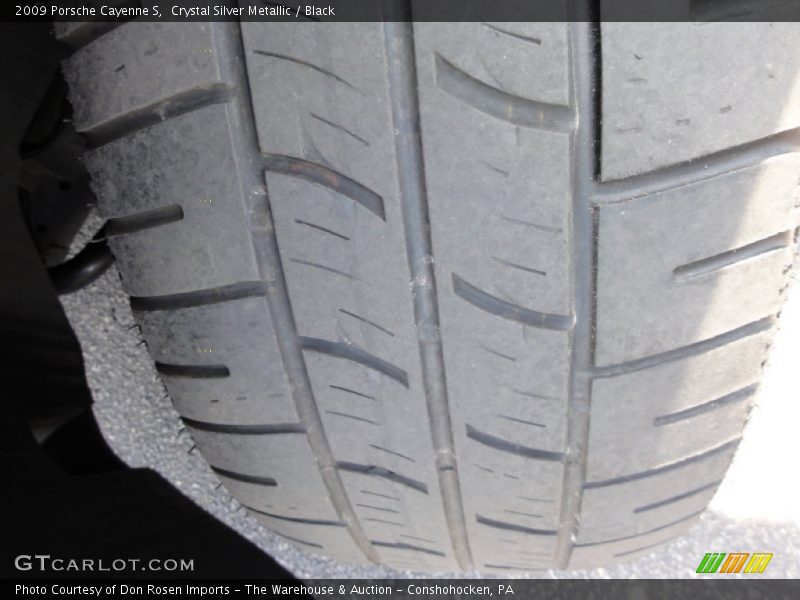 Crystal Silver Metallic / Black 2009 Porsche Cayenne S