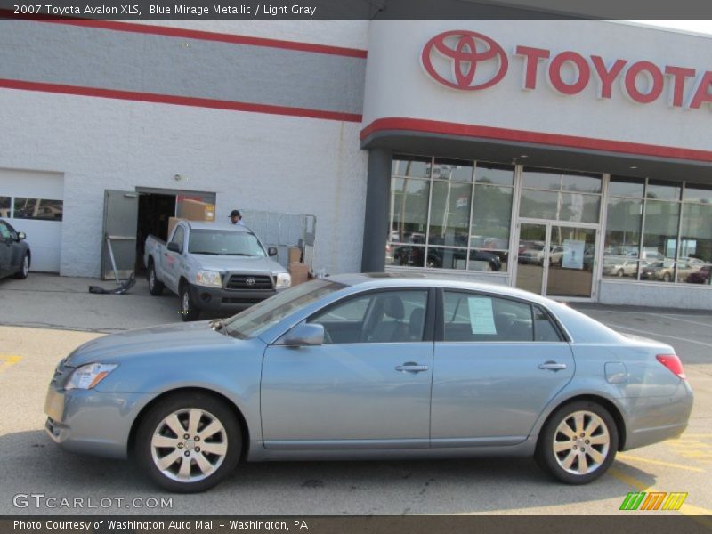 Blue Mirage Metallic / Light Gray 2007 Toyota Avalon XLS