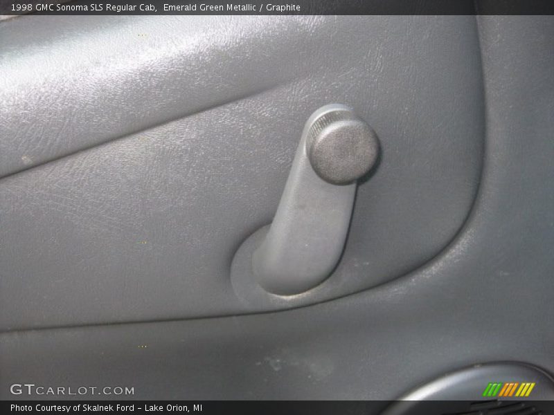 Emerald Green Metallic / Graphite 1998 GMC Sonoma SLS Regular Cab