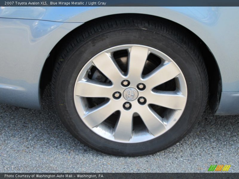Blue Mirage Metallic / Light Gray 2007 Toyota Avalon XLS
