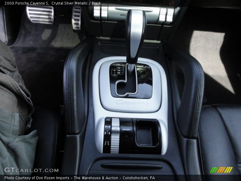 Crystal Silver Metallic / Black 2009 Porsche Cayenne S