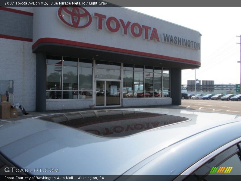 Blue Mirage Metallic / Light Gray 2007 Toyota Avalon XLS