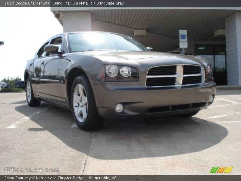 Dark Titanium Metallic / Dark Slate Gray 2010 Dodge Charger SXT