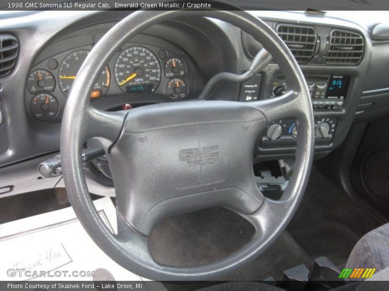  1998 Sonoma SLS Regular Cab Steering Wheel