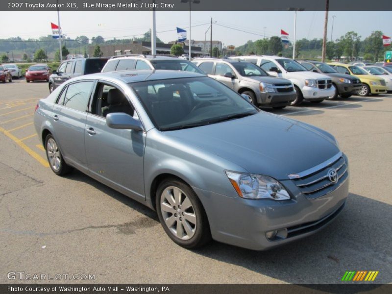 Blue Mirage Metallic / Light Gray 2007 Toyota Avalon XLS
