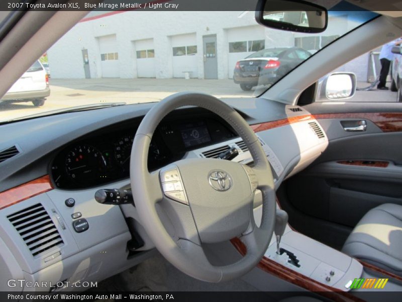 Blue Mirage Metallic / Light Gray 2007 Toyota Avalon XLS