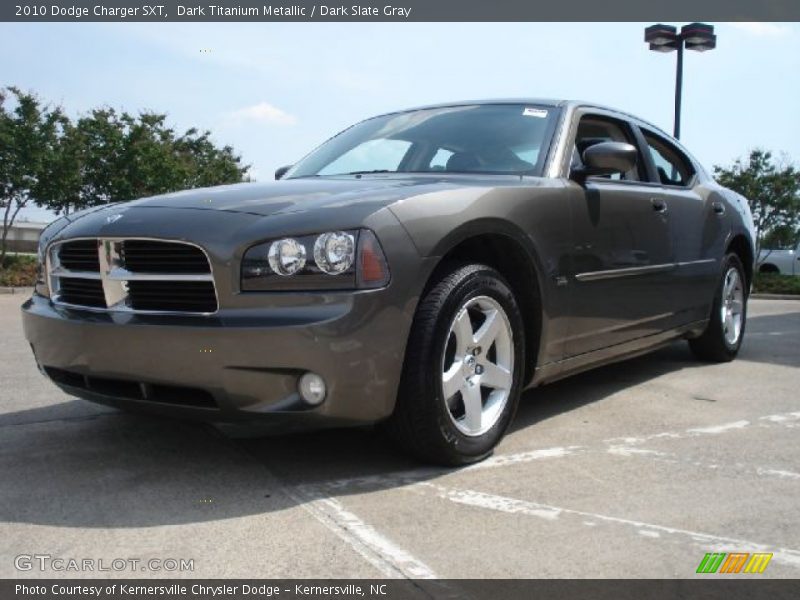 Dark Titanium Metallic / Dark Slate Gray 2010 Dodge Charger SXT