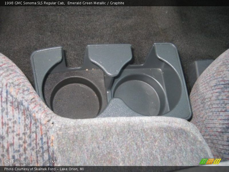 Emerald Green Metallic / Graphite 1998 GMC Sonoma SLS Regular Cab