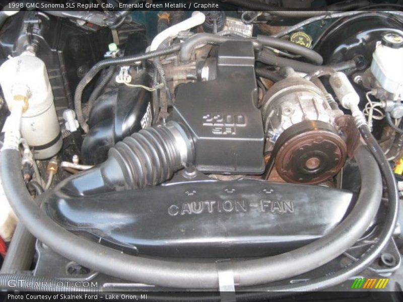  1998 Sonoma SLS Regular Cab Engine - 2.2 Liter OHV 8-Valve 4 Cylinder