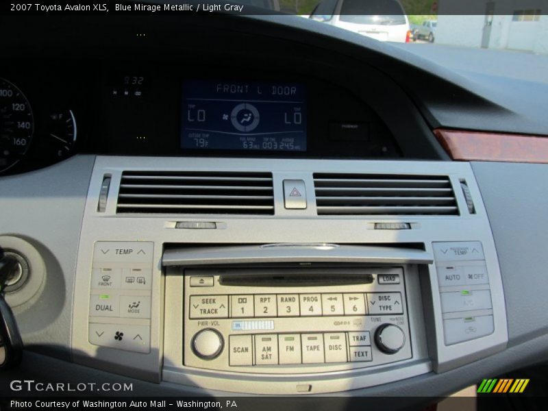 Blue Mirage Metallic / Light Gray 2007 Toyota Avalon XLS