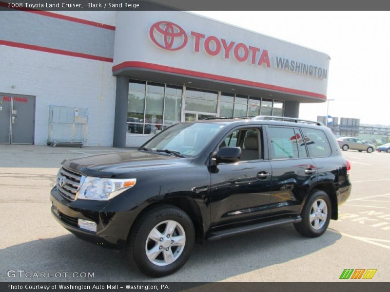 Black / Sand Beige 2008 Toyota Land Cruiser