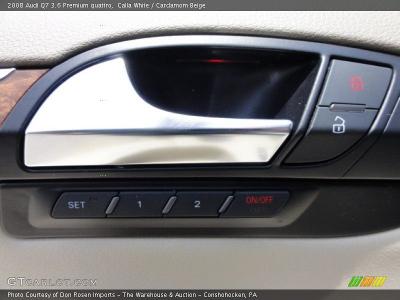 Calla White / Cardamom Beige 2008 Audi Q7 3.6 Premium quattro