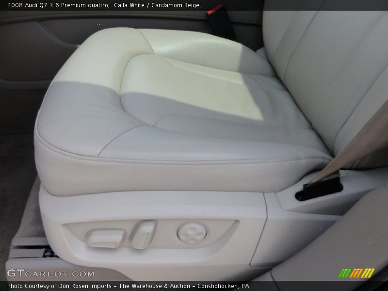 Calla White / Cardamom Beige 2008 Audi Q7 3.6 Premium quattro