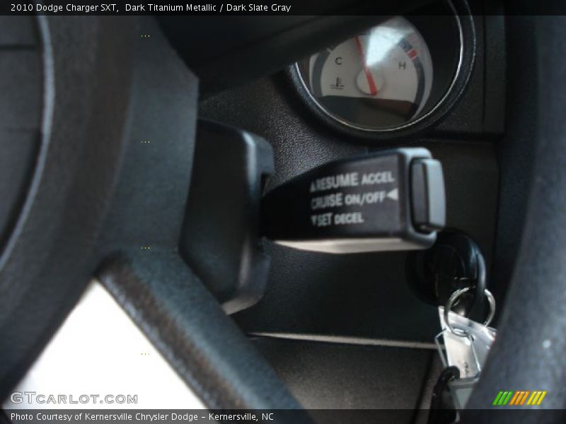 Dark Titanium Metallic / Dark Slate Gray 2010 Dodge Charger SXT
