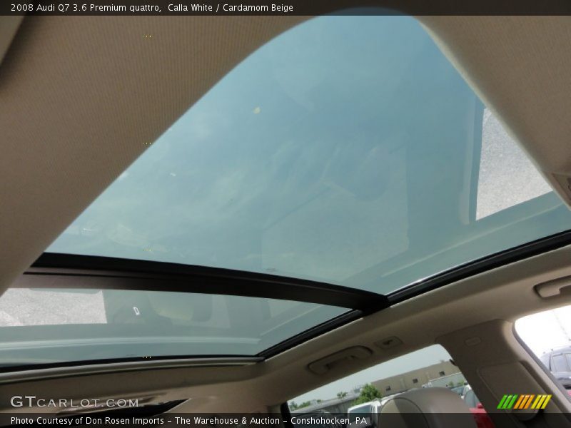Calla White / Cardamom Beige 2008 Audi Q7 3.6 Premium quattro