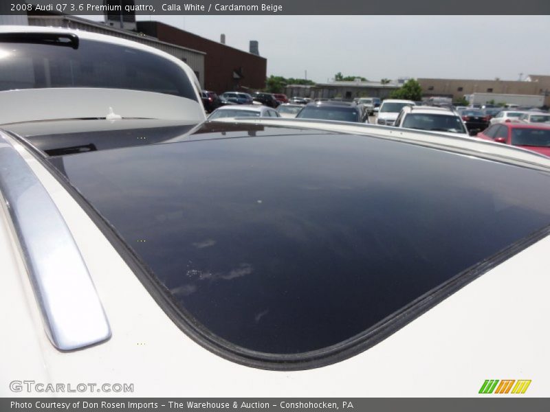 Calla White / Cardamom Beige 2008 Audi Q7 3.6 Premium quattro