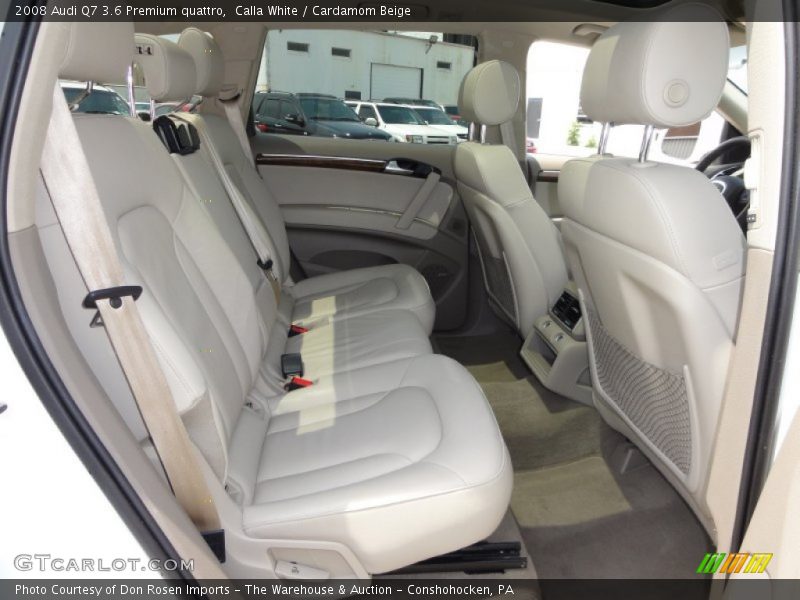 Calla White / Cardamom Beige 2008 Audi Q7 3.6 Premium quattro