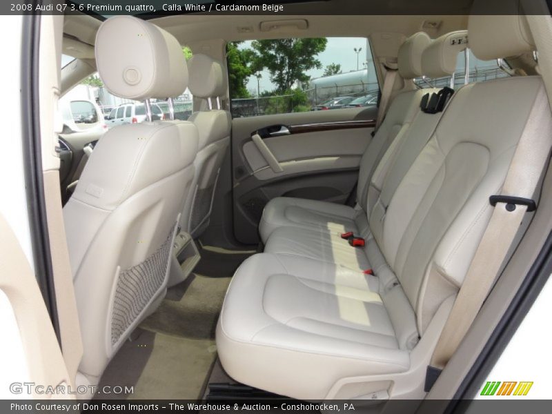 Calla White / Cardamom Beige 2008 Audi Q7 3.6 Premium quattro