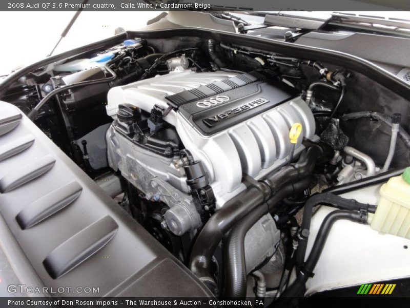 Calla White / Cardamom Beige 2008 Audi Q7 3.6 Premium quattro