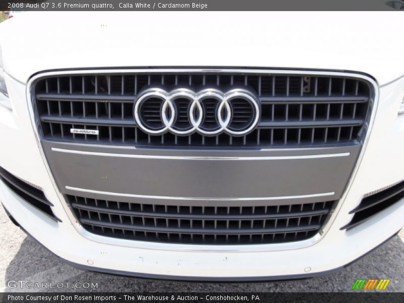 Calla White / Cardamom Beige 2008 Audi Q7 3.6 Premium quattro