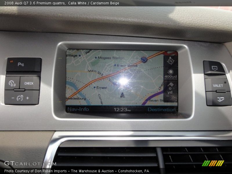 Calla White / Cardamom Beige 2008 Audi Q7 3.6 Premium quattro