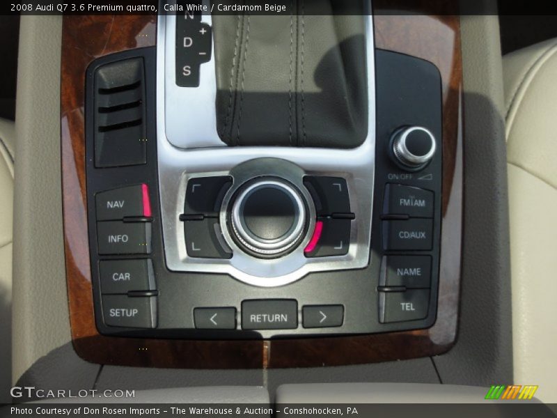 Calla White / Cardamom Beige 2008 Audi Q7 3.6 Premium quattro
