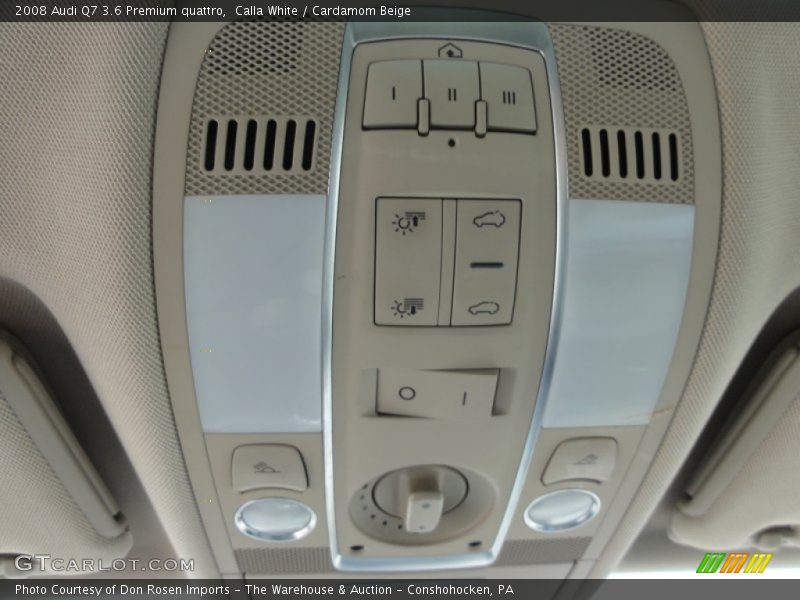 Calla White / Cardamom Beige 2008 Audi Q7 3.6 Premium quattro