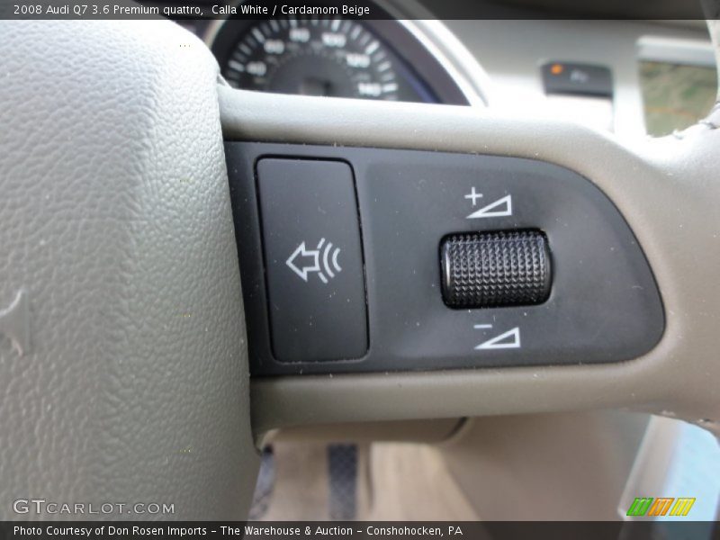Calla White / Cardamom Beige 2008 Audi Q7 3.6 Premium quattro