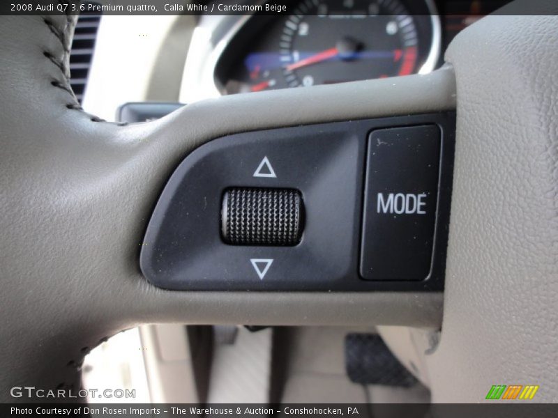 Calla White / Cardamom Beige 2008 Audi Q7 3.6 Premium quattro