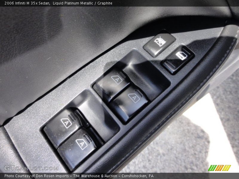 Liquid Platinum Metallic / Graphite 2006 Infiniti M 35x Sedan