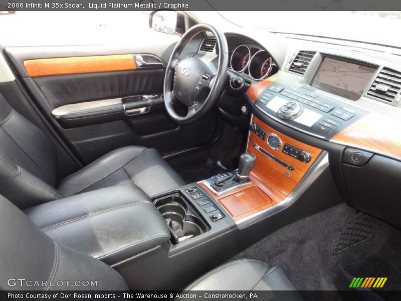 Liquid Platinum Metallic / Graphite 2006 Infiniti M 35x Sedan