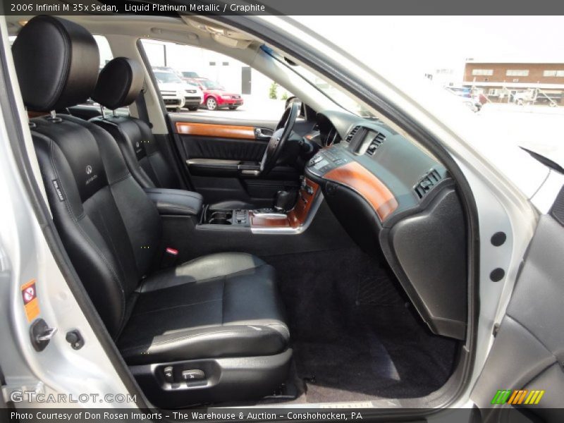 Liquid Platinum Metallic / Graphite 2006 Infiniti M 35x Sedan