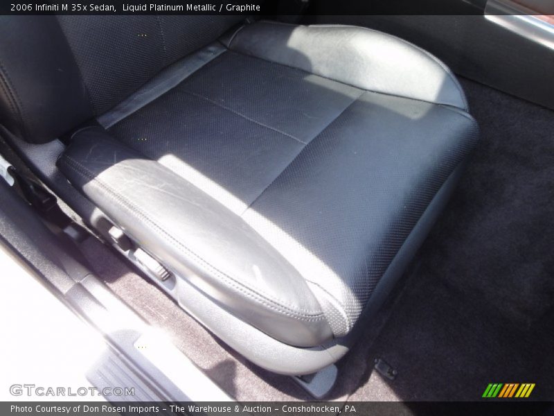 Liquid Platinum Metallic / Graphite 2006 Infiniti M 35x Sedan