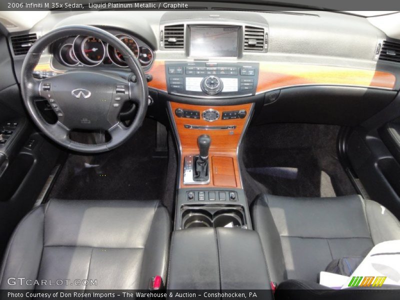 Liquid Platinum Metallic / Graphite 2006 Infiniti M 35x Sedan