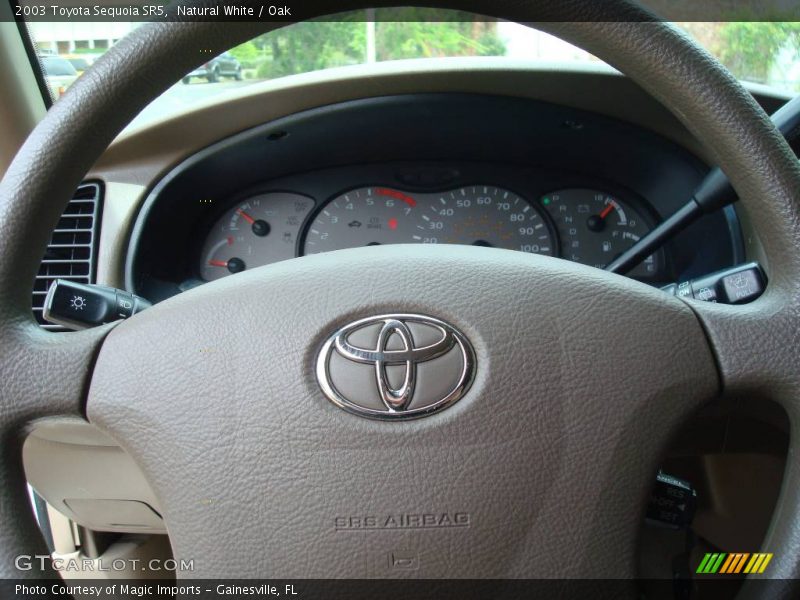 Natural White / Oak 2003 Toyota Sequoia SR5