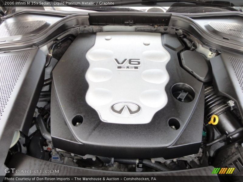 Liquid Platinum Metallic / Graphite 2006 Infiniti M 35x Sedan