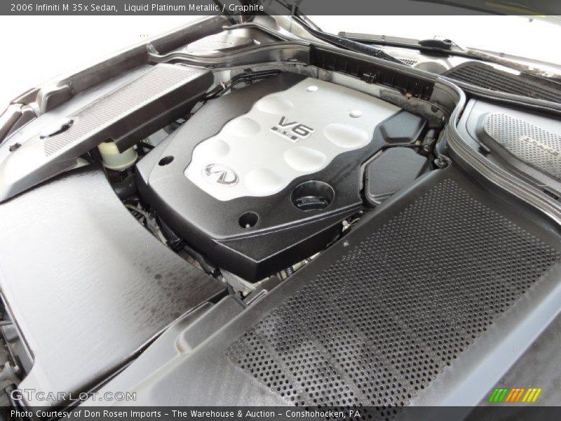 Liquid Platinum Metallic / Graphite 2006 Infiniti M 35x Sedan
