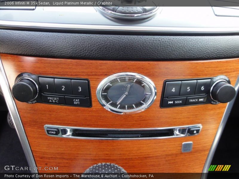 Liquid Platinum Metallic / Graphite 2006 Infiniti M 35x Sedan