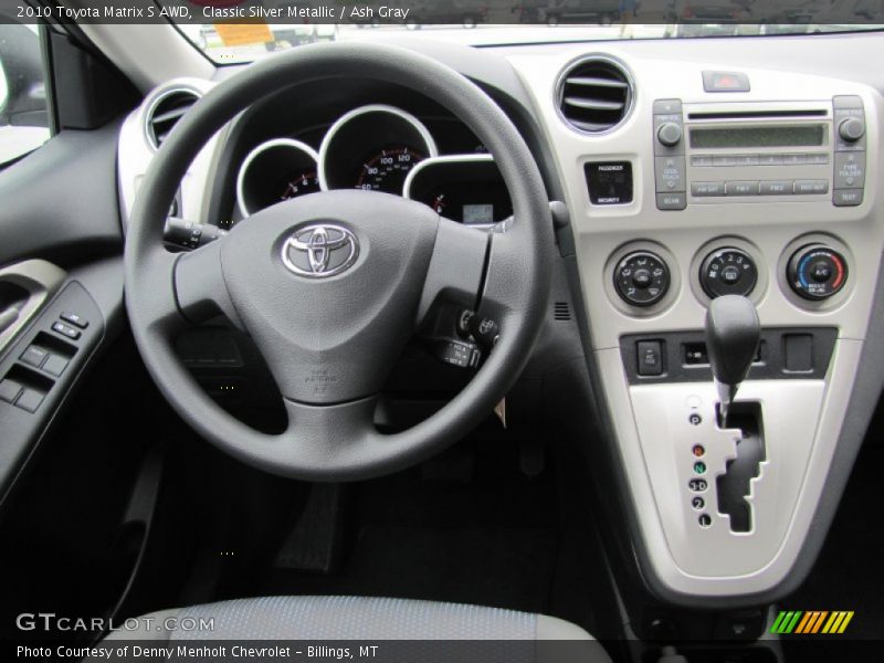 Dashboard of 2010 Matrix S AWD