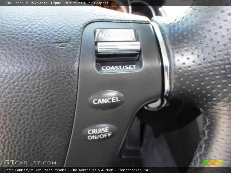 Liquid Platinum Metallic / Graphite 2006 Infiniti M 35x Sedan