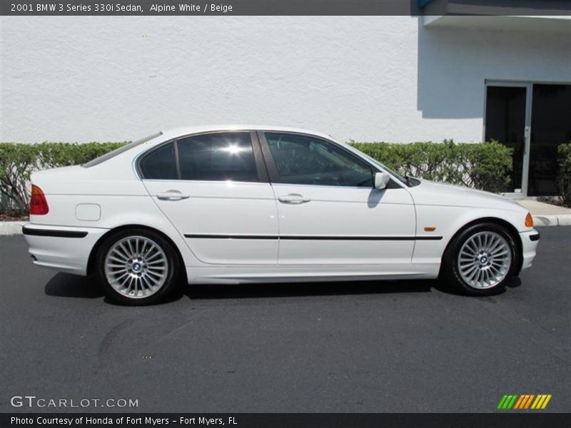 Alpine White / Beige 2001 BMW 3 Series 330i Sedan