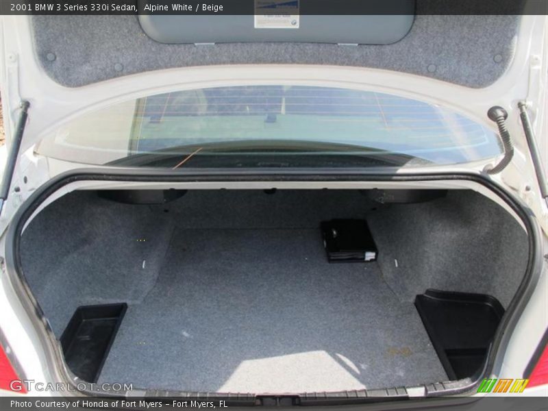Alpine White / Beige 2001 BMW 3 Series 330i Sedan