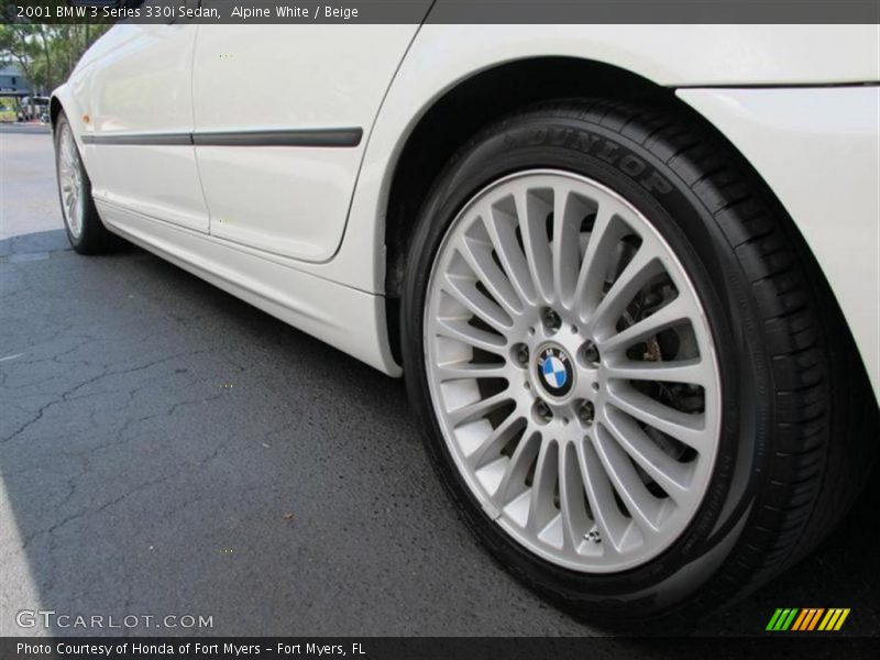 Alpine White / Beige 2001 BMW 3 Series 330i Sedan